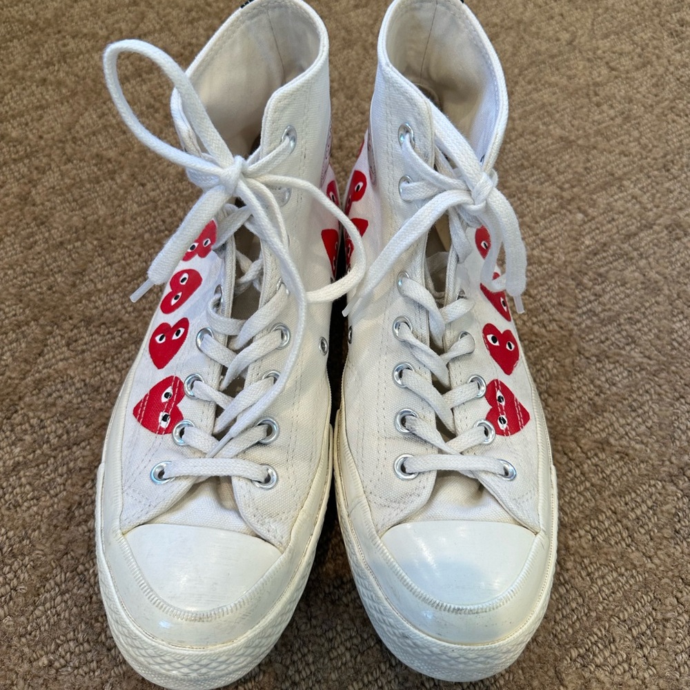 Converse X Play Comme Des Garçons Chuck 70 Multi Heart Canvas